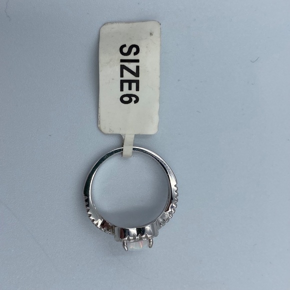 925 silver heart shaped ring size 6 Charmed Aroma - Picture 4 of 8